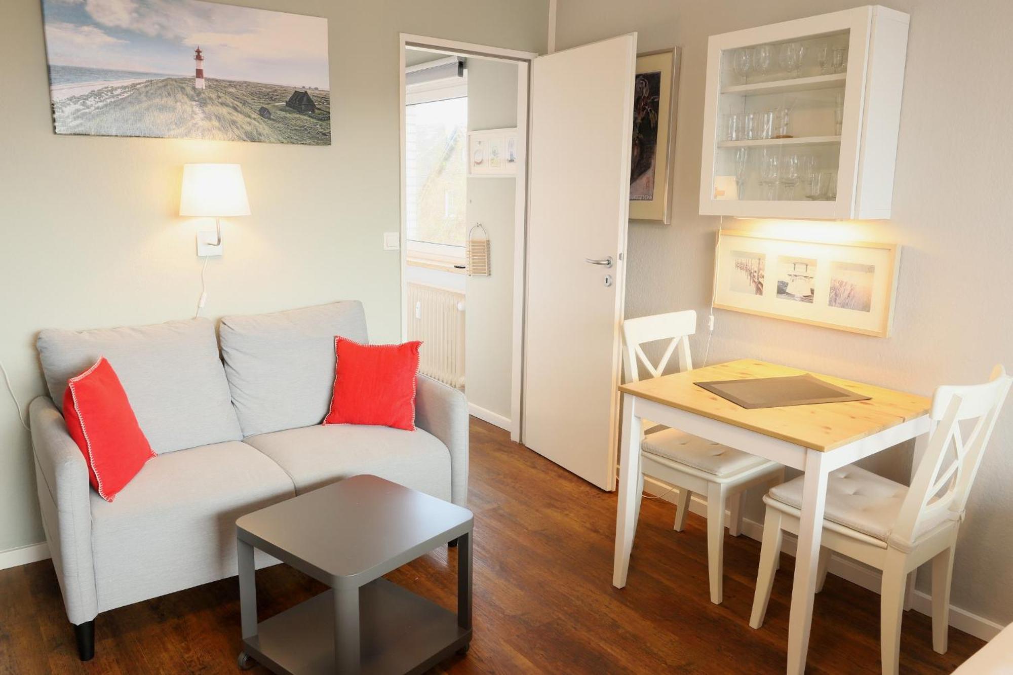 Helle, 1- Zimmer Appartement Mit Doppelbett Westerland Esterno foto